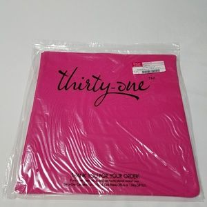 Thirty-One "Your way cube" pink lid